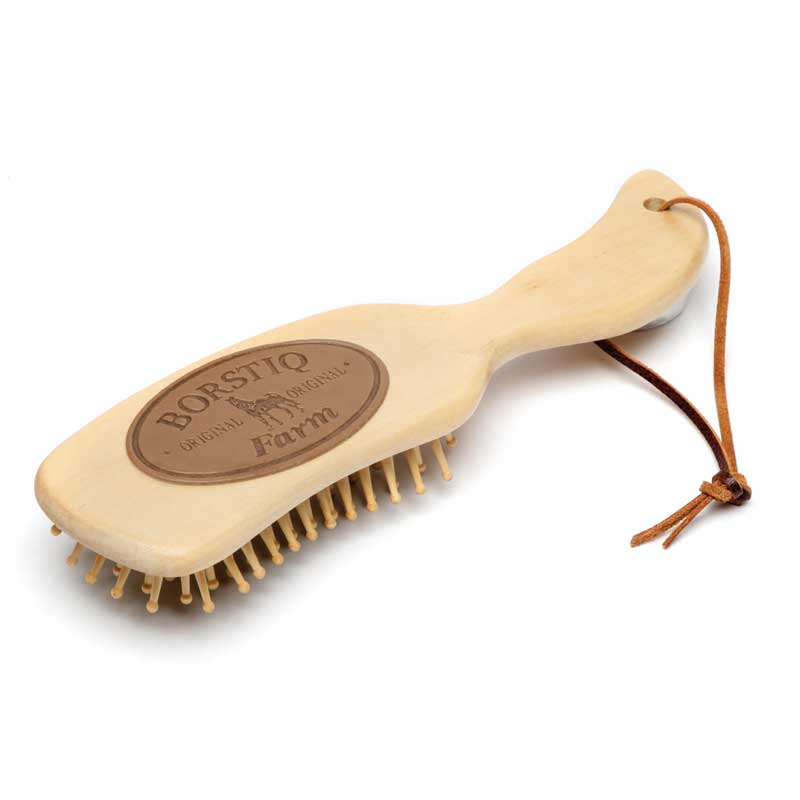Borstiq Large Mane Tail Massage Brush UK Just Equine