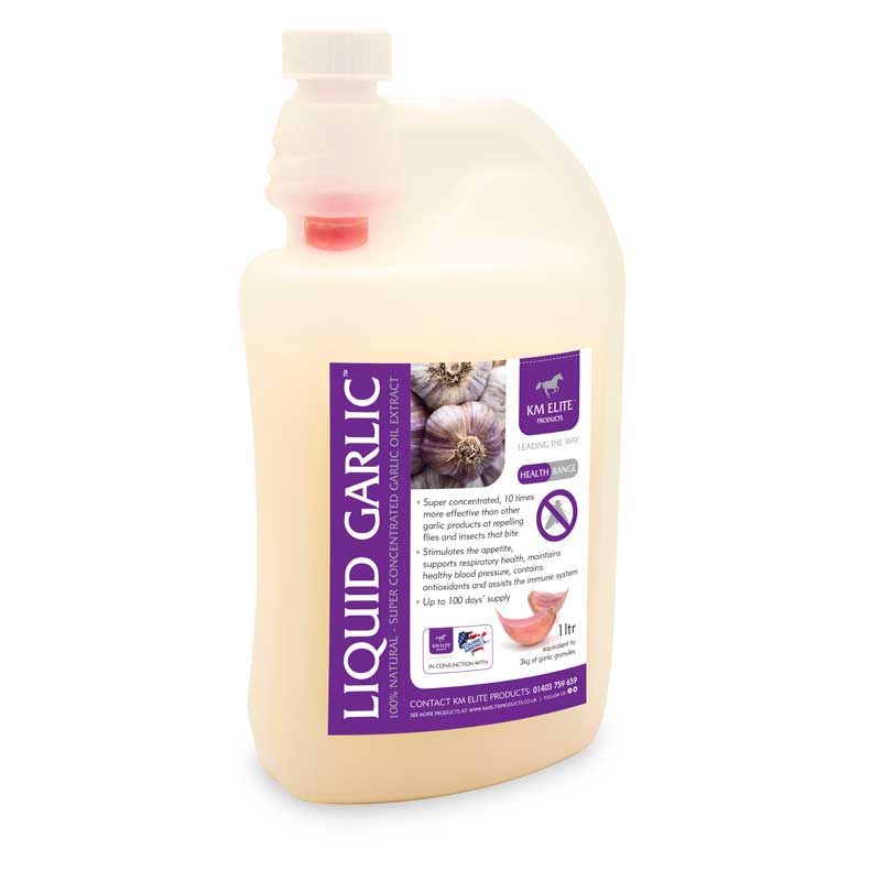 Km Elite Garlic Liquid 1L 100% Natural - Super Concentrated