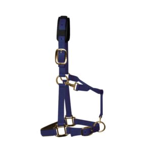 KM Elite Nylon Headcollar Navy