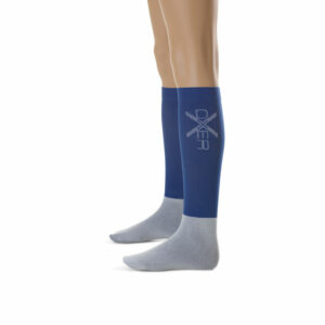 OXER Competition Horse Riding Socks Blue