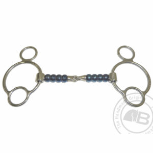 Bomber Bits Cherry Roller 2.5 Ring Snaffle