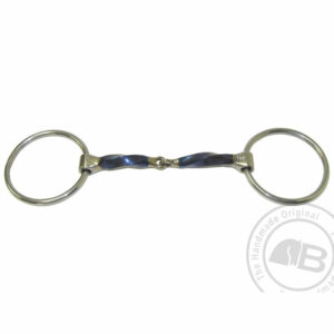 Bomber Bits Square Twisted Snaffle Loose Ring