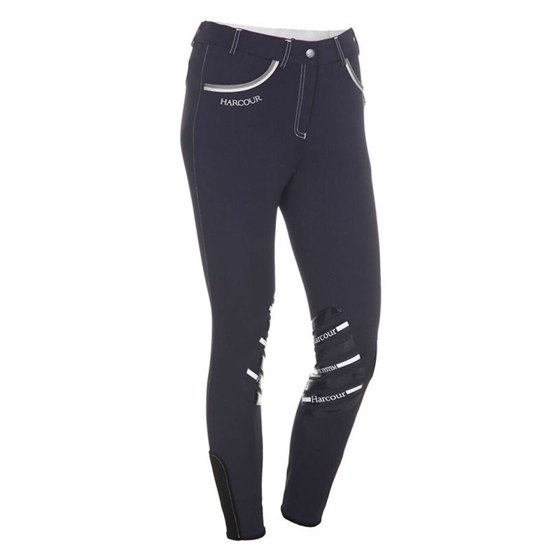 Harcour Ladies Breeches Jalisca Navy Front