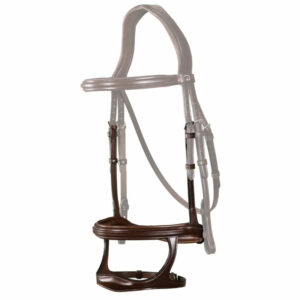 Dy'on New English Collection Double Noseband Brown