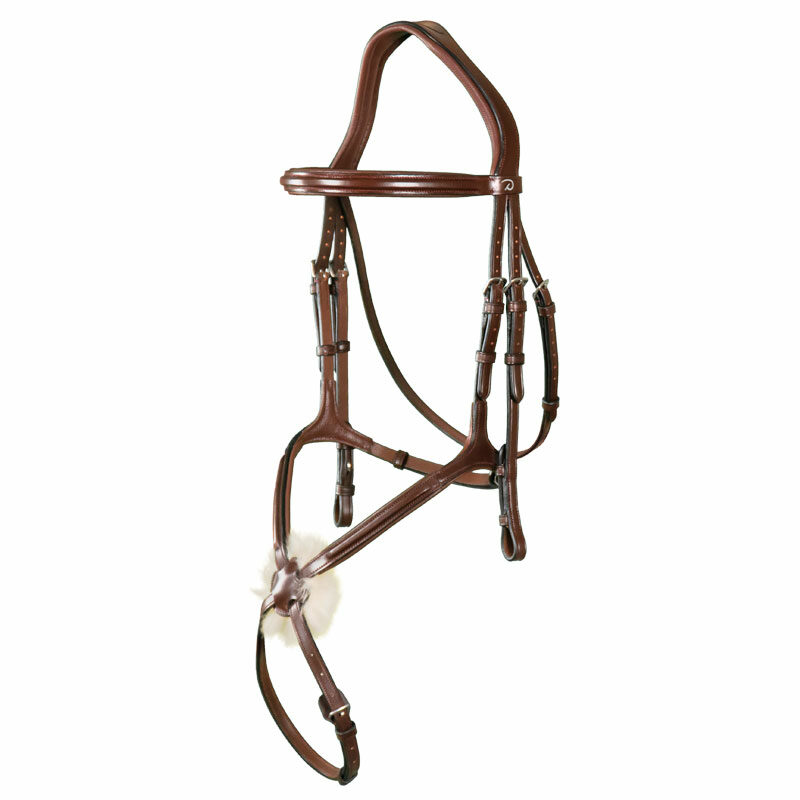 Dy'on New English Collection Grackle Bridle Brown 1