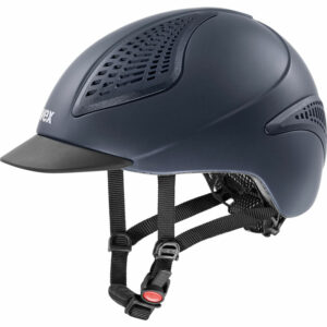 UVEX Exxential Riding Hats Blue Matt