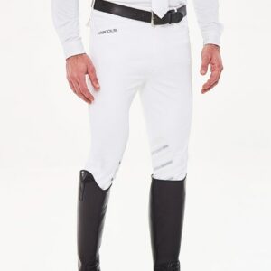 Harcour Mens Competition Breeches Costa White