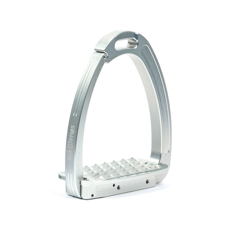 Tech Venice Safety Stirrups -Silver-Silver