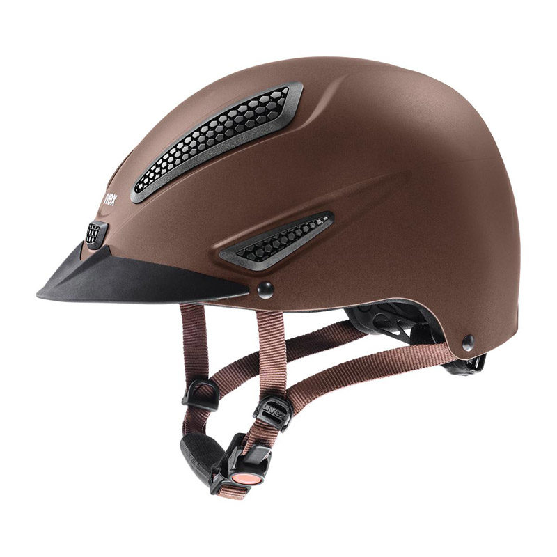 UVEX Perfexxion II Riding Hat Brown UVEX Perfexxion II Riding Hat