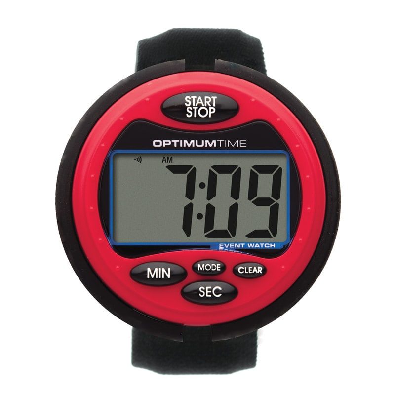 Optimum Time Event Stopwatch Red