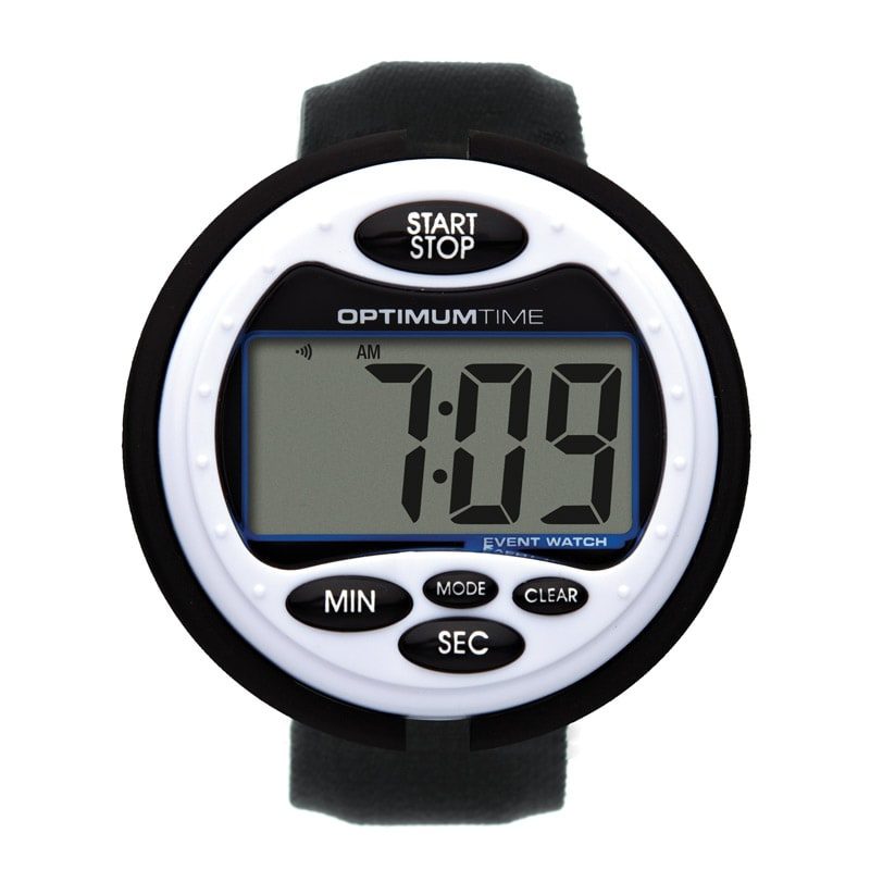 Optimum Time Event Stopwatch White