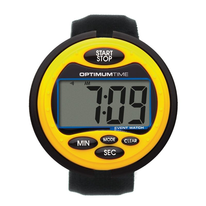 Optimum Time Event Stopwatch Yellow