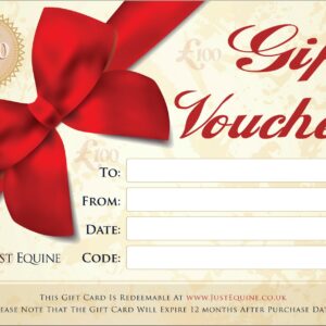 Gift Vouchers £100 Just Equine