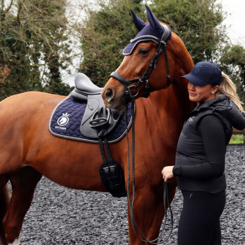 Just Equine Logo Jumping Saddle Cloth