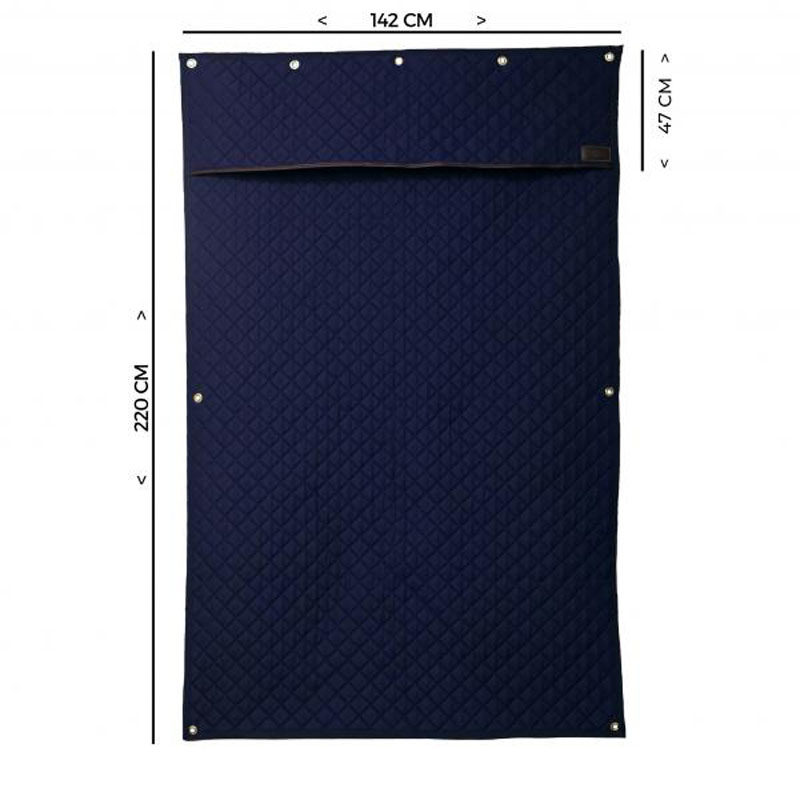 Kentucky Horsewear Stable Curtain 2 Kentucky Horsewear Stable Curtain - Navy