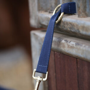 Kentucky Horsewear Nylon Hook And Ring Strap - Navy 2