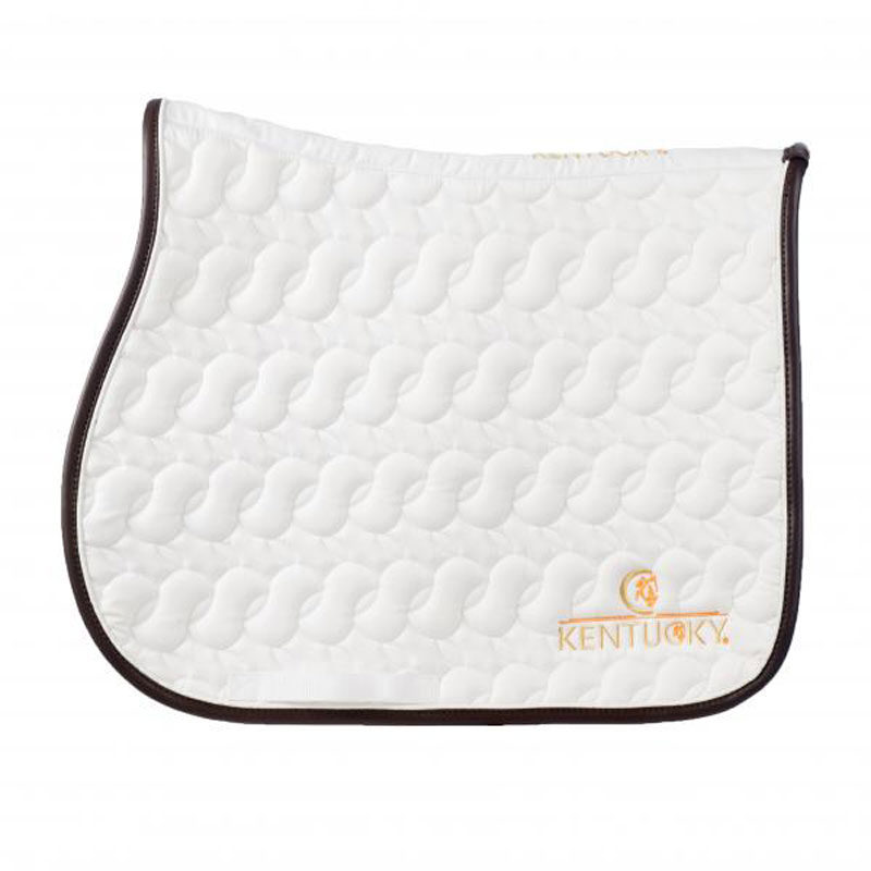 Kentucky Jumping Pad White Kentucky Horsewear Saddle Pad