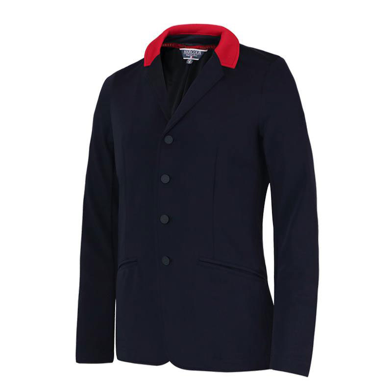 man jacket PEGASE navy red Harcour Mens Pegase Competition Jacket