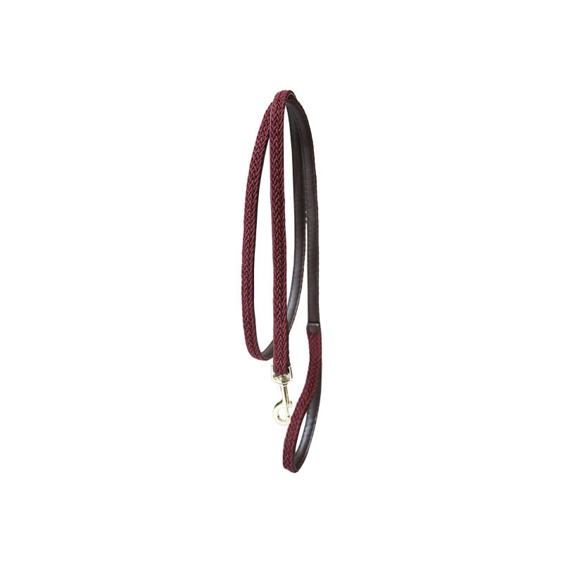 Kentucky Bordeaux Lead Rein Kentucky Horsewear Plaited Horse Leads