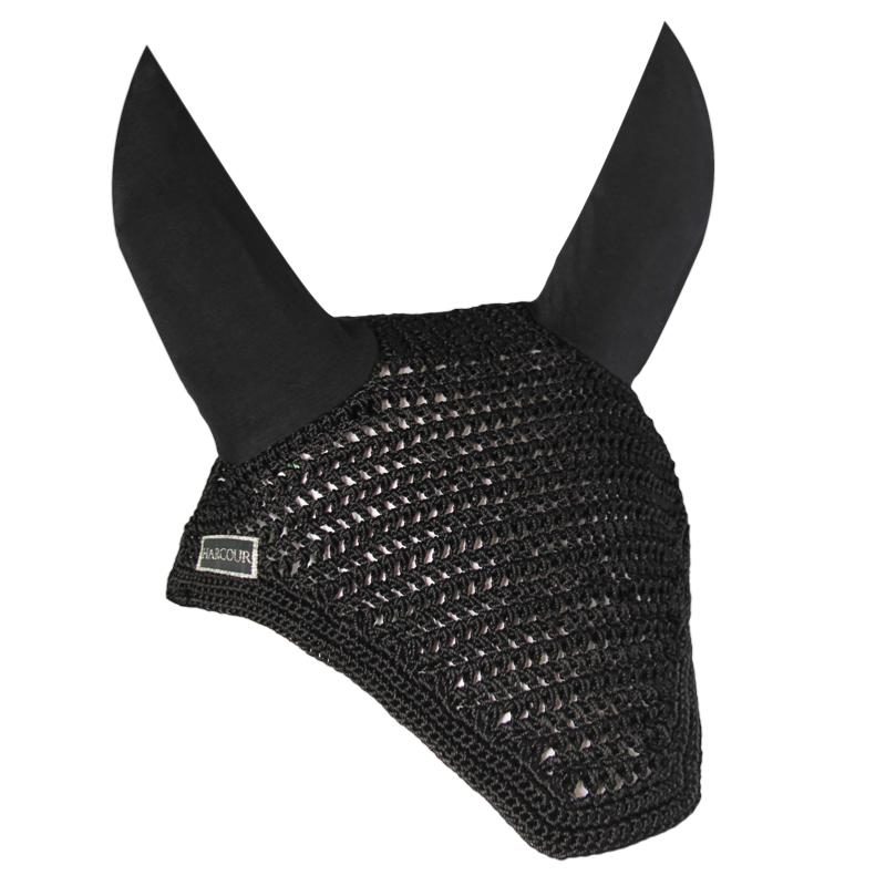 HorseHat Rubis black zoom Harcour Rubis Fly Veil