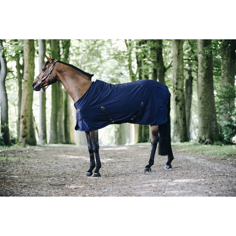 Kentucky Horsewear Cotton Sheet Navy 1 Kentucky Horsewear Cotton Sheet - Navy