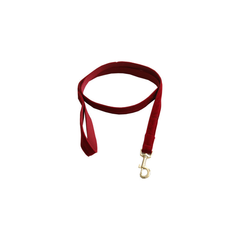 Kentucky Dogwear Corduroy Dog Lead Red Kentucky Dogwear Corduroy Dog Leads