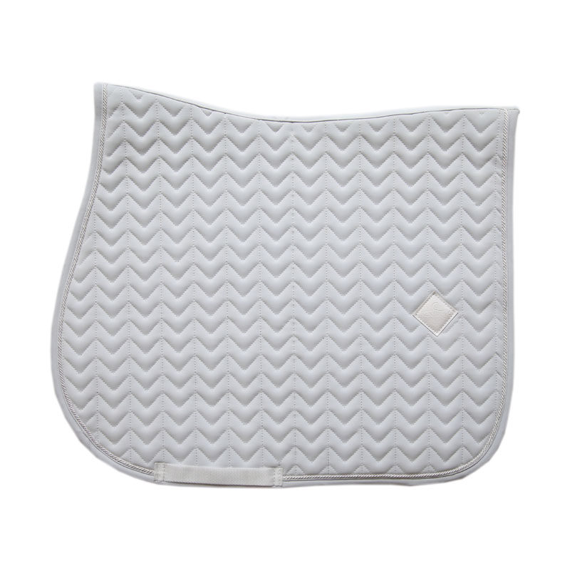 Kentucky Horsewear Fishbone Saddle Pad White Kentucky Horsewear Fishbone Saddle Pad