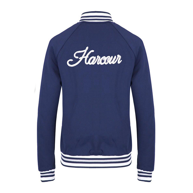 woman jacket AIX navy back zoom Harcour Ladies Aix Teddy Jacket