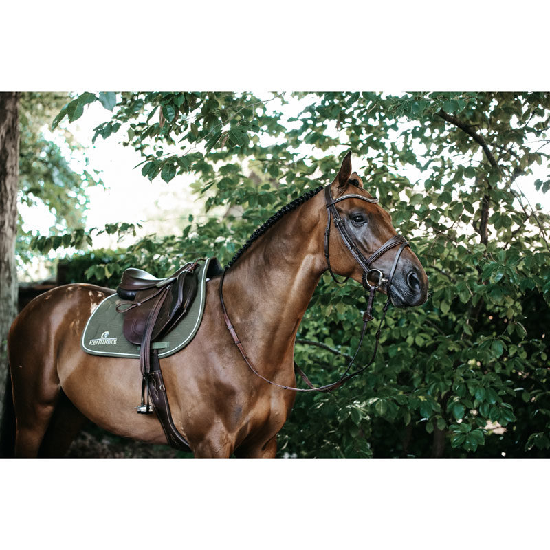 Kentucky Horsewear Quilted Saddle Pad Colour Edition Khaki 2 Kentucky Horsewear Quilted Saddle Pad Colour Edition