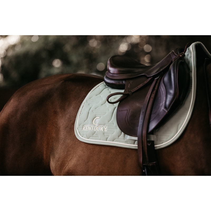 Kentucky Horsewear Quilted Saddle Pad Colour Edition Mint 1 Kentucky Horsewear Quilted Saddle Pad Colour Edition