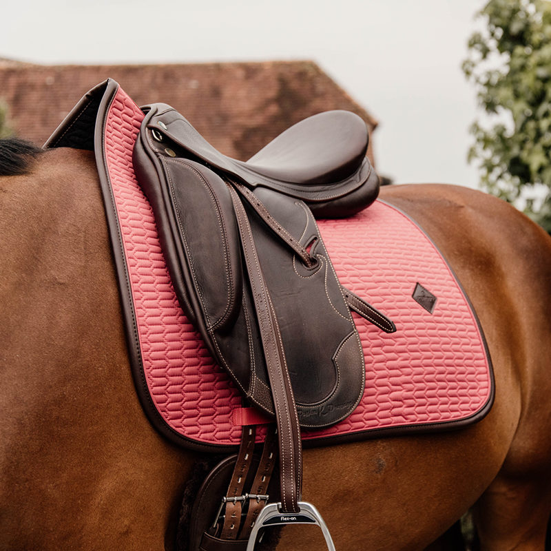 Kentucky Horsewear Colour Edition Leather Dressage1 Colour Edition Leather Dressage Saddle Pad