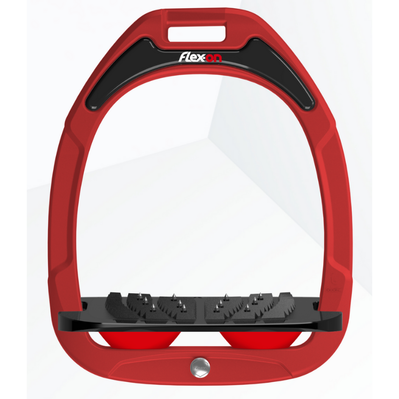 Stylish Horse Riding Flex On Stirrups Red Just Equine
