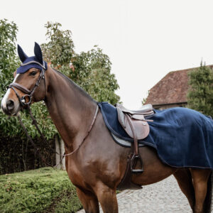 Kentucky Horsewear Fleece Riding Rug - Navy 4