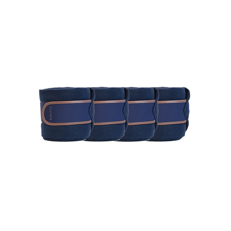 Polar Fleece Bandage Navy Kentucky Horsewear Polar Fleece Bandages