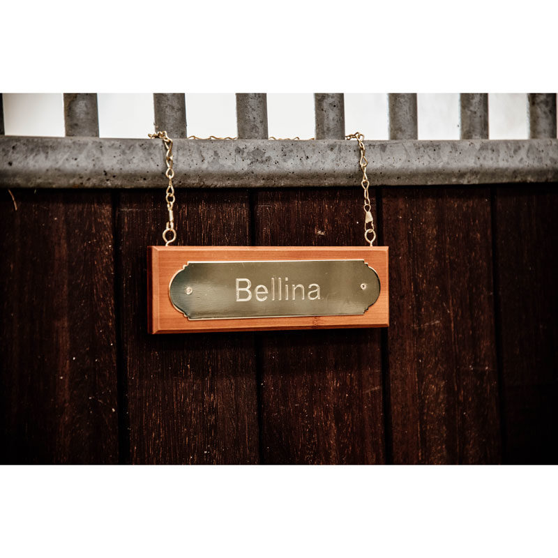 Stable Name Plate Hanger