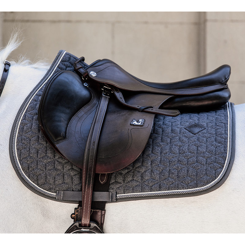 Wool Saddle Pad SJ9 Wool Showjumping Saddle Pad