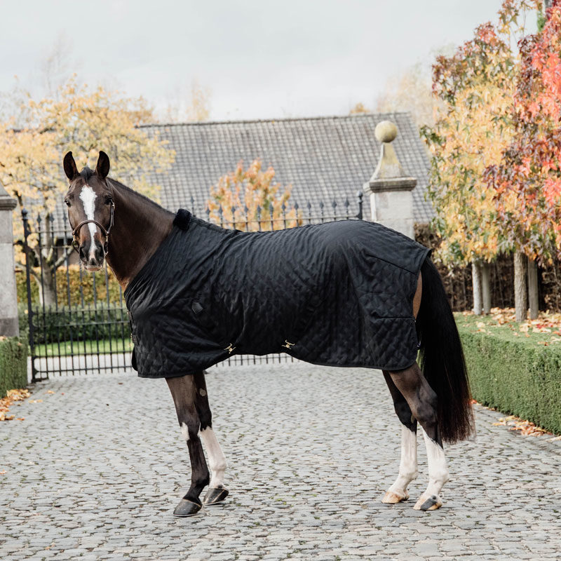 Kentucky Horsewear Lightweight Stable Rug Black 3