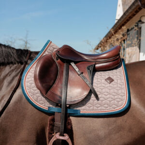 Saddle Pad Pied-de-Poule Jumping
