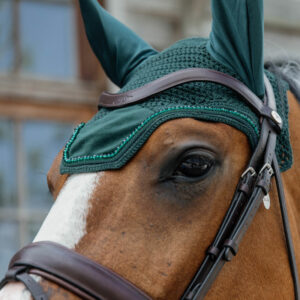 Wellington Fly Veil Pearls Pine Green