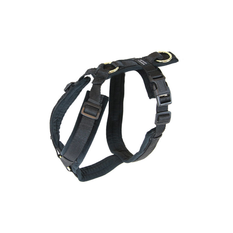 Active Dog Harness Velvet Black Kentucky Dogwear Active Dog Harness Velvet - Black