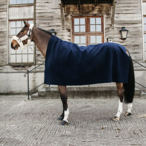 Kentucky Horsewear Heavyweight Fleece Rug Square Navy