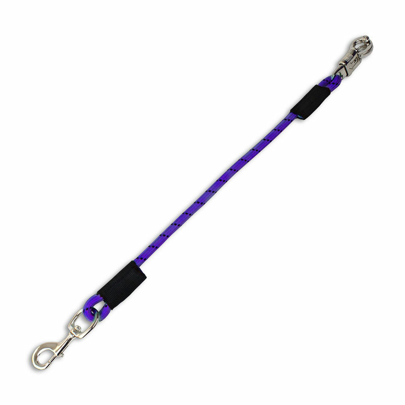 Elasticated Bungee Tie Purple Elasticated Bungee Ties