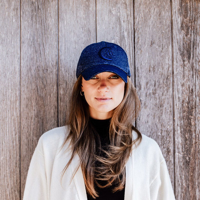 Kentucky Horsewear Baseball Cap Glitter Navy Kentucky Horsewear Baseball Cap Glitter - Navy