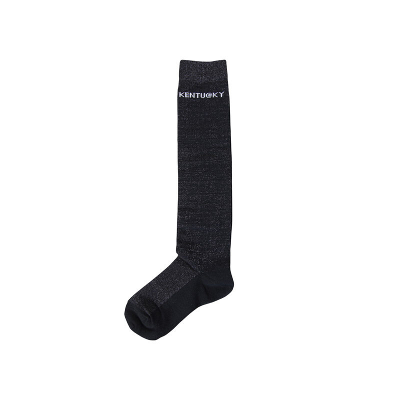 Kentucky Horsewear Glitter Riding Socks Black Kentucky Horsewear Glitter Riding Socks