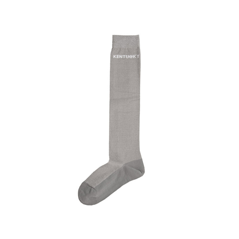 Kentucky Horsewear Glitter Riding Socks Grey Kentucky Horsewear Glitter Riding Socks