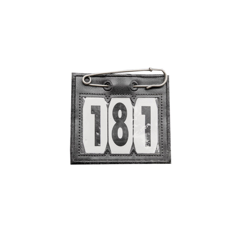 Kentucky Horsewear Saddle Pad Number Holder Black