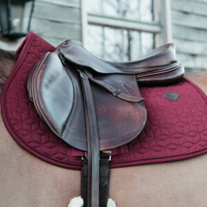 Kentucky Horsewear Saddle Pad Basic Bordeaux