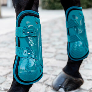 Kentucky Horsewear Tendon Boots Bamboo Shield Elastic Emerald