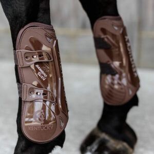 Kentucky Tendon Boots Bamboo Shield Elastic Brown 8