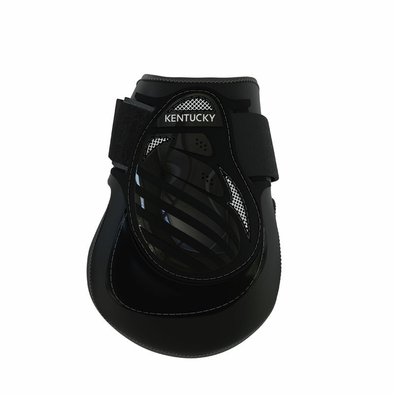 Kentucky Horsewear Deep Fetlock Boots Air Black Side View 1